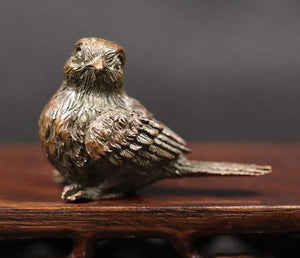Bird Cute Copper Figurine