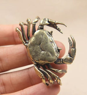 Crab 1 Brass Figurine