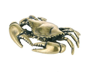 Crab 2 Brass Figurine