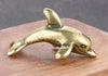 Dolphin Brass Figurine