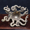 Octopus Gray Metal Figurine