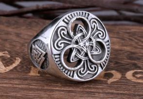 Trinity Viking Ring Stainless Steel