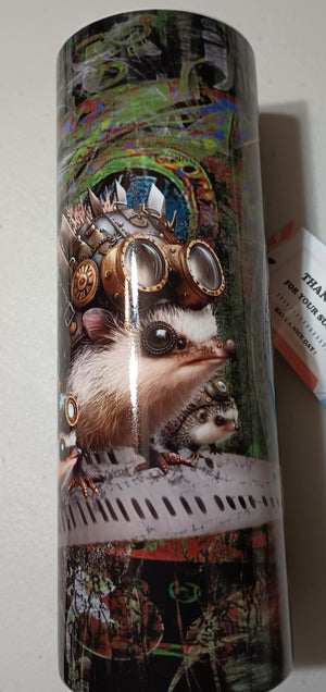 Steampunk Cute Hedgehogs