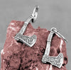 Viking Ax Earrings Stainless Steel