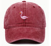 Flamingo Baseball Caps Embroidery