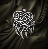 Bear Claw Stainless Steel Necklace