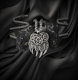 Bear Claw Stainless Steel Necklace