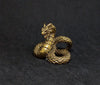 Dragon Coiled Brass Figurines