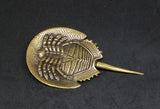 Horseshoe Crab Brass Figurine