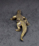 Brass Komodo Dragon Figurine Large