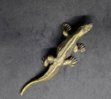 Brass Komodo Dragon Figurine Large