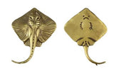 Stingray sm Brass Figurine