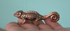 Chameleon Brass Figurine Lizard