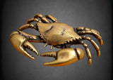 Crab 1 Brass Figurine