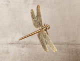 Dragonfly Brass Figurine