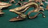 Giant Moray Sea Eel Brass  Figurine