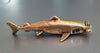 Hammerhead Narrow Shark Brass Figurine