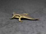 Giant Manta Ray Brass Figurine