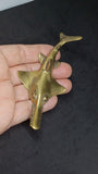 Fish Sawfish Shark Brass Figurine
