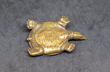Turtle Softshell Brass Figurine