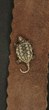 Snapping Turtle  Brass Figurine