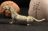 Weasel Brass Figurine