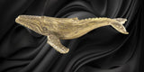 Whale Large Humpback Brass Whale Figurine