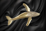Whale Large Humpback Brass Whale Figurine