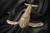 Whale Large Humpback Brass Whale Figurine