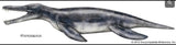 Dinosaur Fish Pliosaurs Brass Figurine
