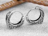 Celtic Design Geometric Earrings Stainless Steel