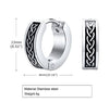 Celtic Knot Design Earrings Stainless Steel