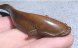Fish Giant Amur Catfish Brass  Figurine