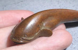 Fish Giant Amur Catfish Brass  Figurine