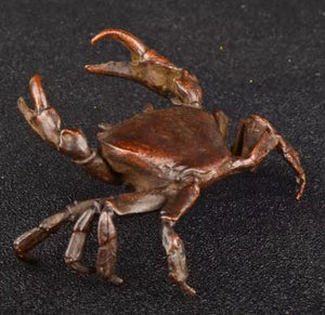 Crab Copper/Bronze Lg Figurine
