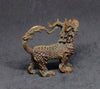 "Roarfus" the Mythical Antlered Dragon Lion Dog!! Copper