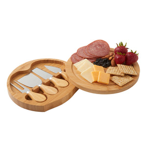 Cheese Board Round Multi Tool Bill Edwards Foundation for the Arts