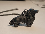 Dachshund Long Haired Necklace