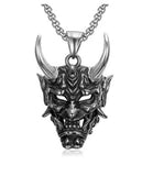 Krampus Devil Stainless Steel Necklace
