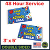 Flag 3' X 5' Full Color Double Sided Custom Printed 48 HR