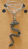 Dragon Dangle Necklace Stainless Steel