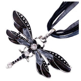 Dragonfly Pretty Ribbon Necklaces 6 colors