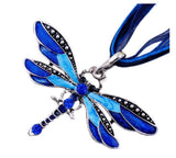 Dragonfly Pretty Ribbon Necklaces 6 colors