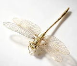 Dragonfly Figurine Gold-tone Fancy