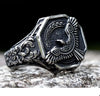 Flying Eagle Viking Ring Stainless Steel