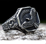 Flying Eagle Viking Ring Stainless Steel