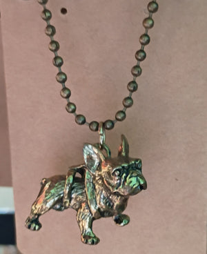 French Bulldog Necklace Frenchie