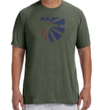 Eagle Crest Army Green Performance T-Shirts "cotton feel"