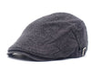 26 Flat Snake Pattern Brown Cap Hat