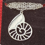Shell modern Necklace Stainless Steel